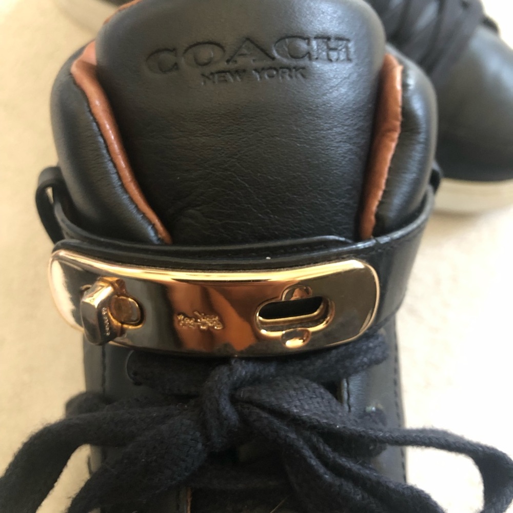 Coach Richmond Soft Napa #Q7091 Black 8.5B - Picture 7 of 10